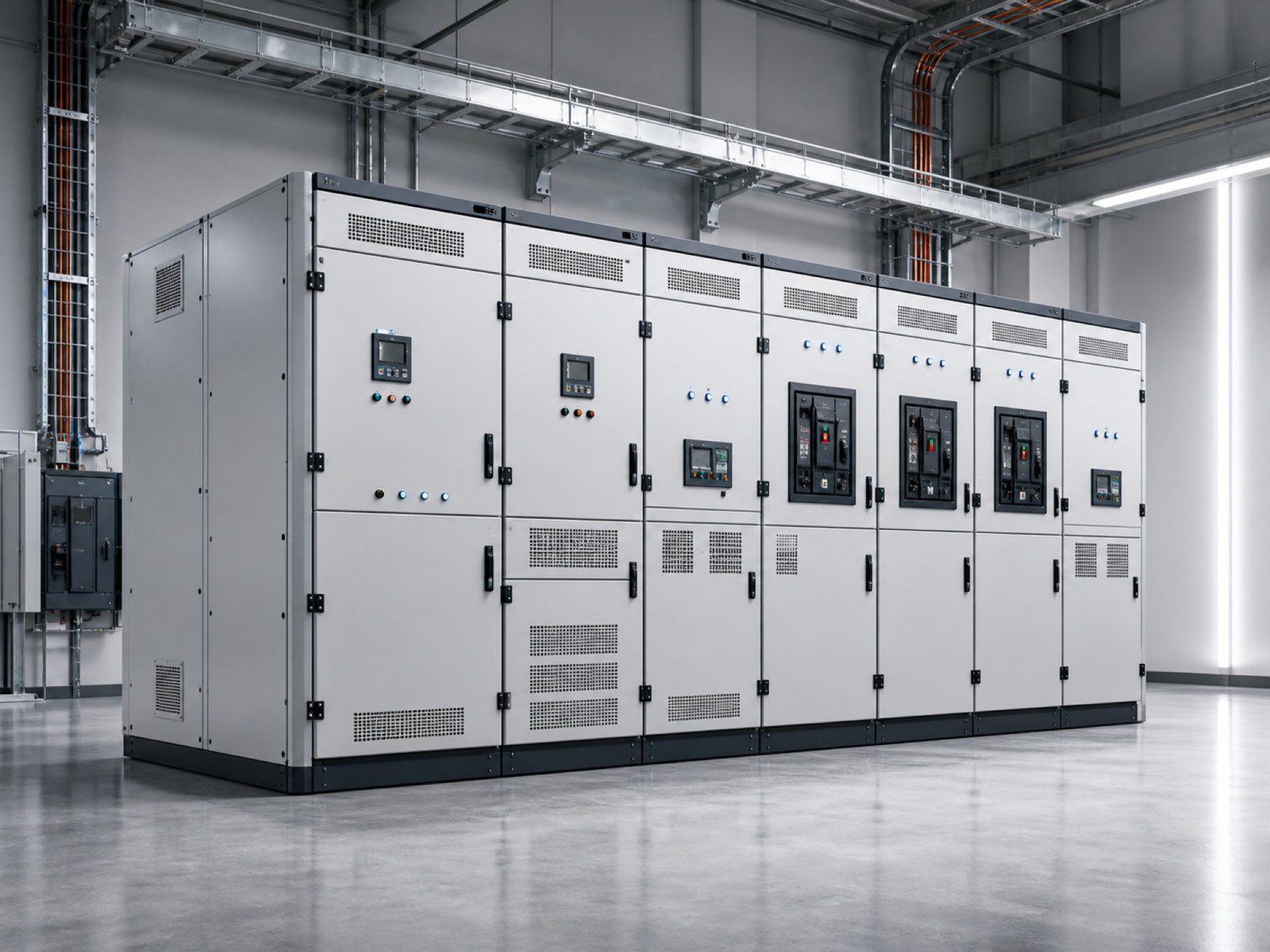 Electrical equipment manufacturing category illustration