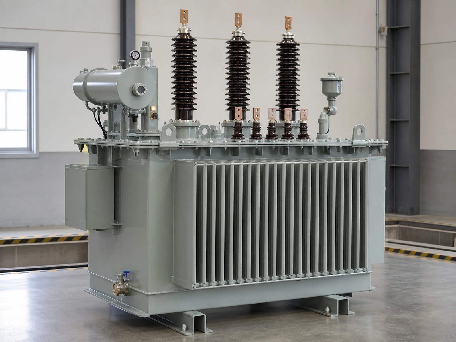 Oil-immersed distribution transformer category illustration